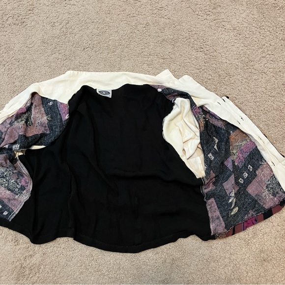 Classic Elements Women’s Button Down Shirt Blouse Multicolor Vintage 80s 90s - Picture 8 of 10